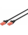 DIGITUS DK-1612-010/BL Kabel Digitus patch cord UTP, CAT.6, czarny, 1,0 m, 15 LGW - nr 12