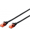 DIGITUS DK-1612-020/BL Kabel Digitus patch cord UTP, CAT.6, czarny, 2,0 m, 15 LGW - nr 3