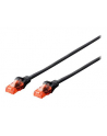 DIGITUS DK-1612-030/BL Kabel Digitus patch cord UTP, CAT.6, czarny, 3,0 m, 15 LGW - nr 5