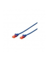 DIGITUS DK-1612-050/B Kabel Digitus patch cord UTP, CAT.6, niebieski, 5,0m, 15 LGW - nr 2
