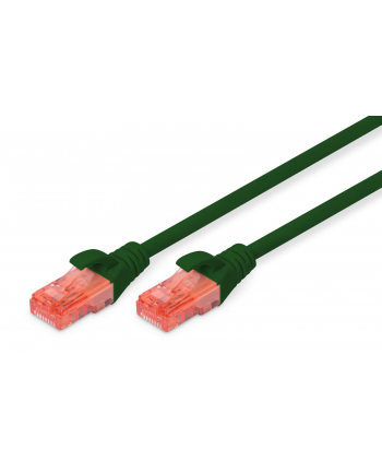 DIGITUS DK-1612-050/G Kabel Digitus patch cord UTP, CAT.6, zielony, 5,0m, 15 LGW