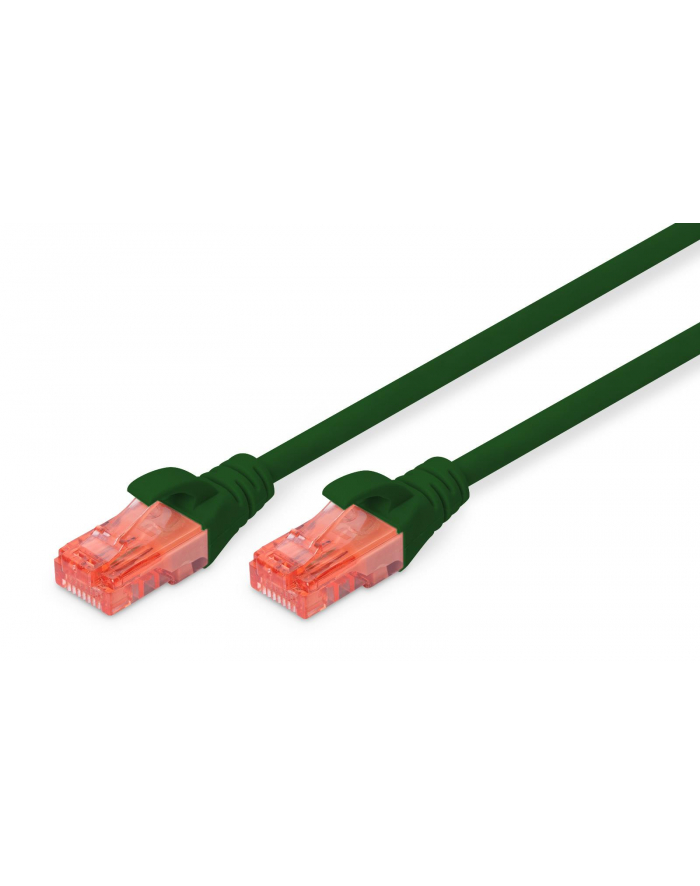 DIGITUS DK-1612-050/G Kabel Digitus patch cord UTP, CAT.6, zielony, 5,0m, 15 LGW główny