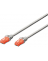 DIGITUS DK-1612-100 Kabel Digitus patch cord UTP, CAT.6, szary, 10,0m, 15 LGW - nr 7