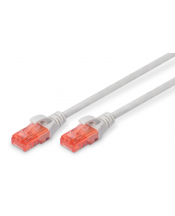 DIGITUS DK-1612-150 Kabel Digitus patch cord UTP, CAT.6, szary, 15,0m, 15 LGW