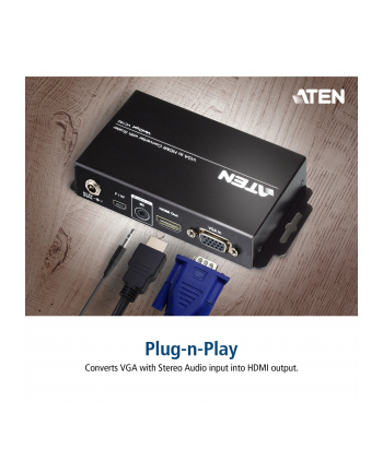 ATEN VC182-AT-G ATEN Konwerter VGA audio / HDMI z dżwiękiem nr 2