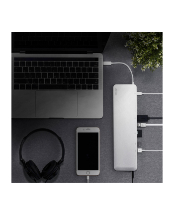ATEN UH3234-AT ATEN UH3234 USB-C Multiport Dock with Power Pass-Through