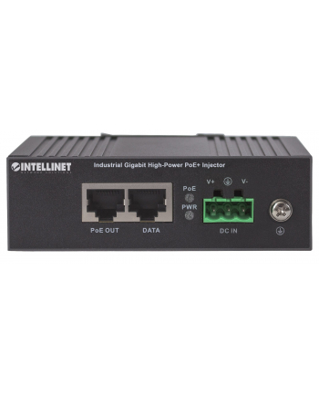 intellinet network solutions INTELLINET 561389 Intellinet Przemysłowy injektor Ultra PoE Gigabit, 1x 60W, IEEE 802.3at/af