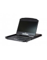 ATEN CL3108NX-ATA-AG ATEN 8-Port Short Depth PS/2-USB VGA Single Rail WideScreen LCD KVM Switch 18,5 - nr 6