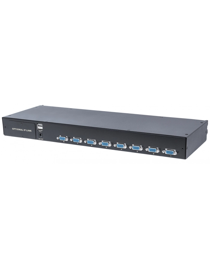 intellinet network solutions INTELLINET 507776 Intellinet 8-Portowy przełącznik KVM VGA/USB/PS2 do konsoli KVM LCD główny