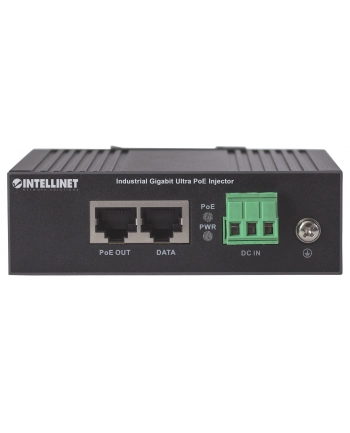 intellinet network solutions INTELLINET 561389 Intellinet Przemysłowy injektor Ultra PoE Gigabit, 1x 60W, IEEE 802.3at/af