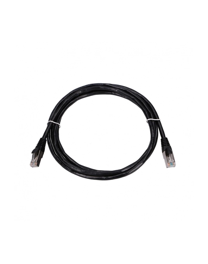 EXTRALINK EX.7614 EXTRALINK LAN PATCHCORD CAT.5E FTP 2M FOILED TWISTED PAIR BARE COPPER BLACK główny