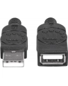MANHATTAN 308519 Manhattan Przedłużacz kabel USB 2.0 USB A/USB A M/F 1m czarny - nr 9