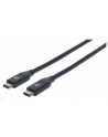 MANHATTAN 354899 Manhattan Kabel USB-C 3.1 Gen2, USB C/USB C M/M 50cm czarny - nr 11