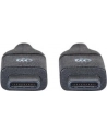 MANHATTAN 354899 Manhattan Kabel USB-C 3.1 Gen2, USB C/USB C M/M 50cm czarny - nr 19