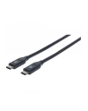 MANHATTAN 354899 Manhattan Kabel USB-C 3.1 Gen2, USB C/USB C M/M 50cm czarny - nr 3