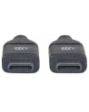 MANHATTAN 354899 Manhattan Kabel USB-C 3.1 Gen2, USB C/USB C M/M 50cm czarny - nr 8