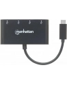 MANHATTAN 162746 Manhattan 4-Portowy hub USB-A 3.0 (4x USB-A) na SuperSpeed USB-C 3.1 Gen1 - nr 22