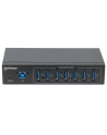 MANHATTAN 164405 Manhattan 7-Portowy przemysłowy hub SuperSpeed USB 3.0 7x USB-A metalowy czarny - nr 21