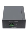 MANHATTAN 164405 Manhattan 7-Portowy przemysłowy hub SuperSpeed USB 3.0 7x USB-A metalowy czarny - nr 3