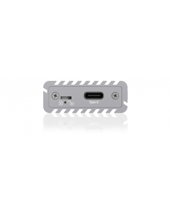 icy box ICYBOX IB-1817Ma-C31 IcyBox Obudowa Zewnętrzna na dysk M.2 NVMe SSD, USB 3.1 Type-C, Srebrna