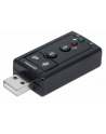 MANHATTAN 152341 Manhattan Karta dźwiękowa Hi-Speed USB 3D virtual 7.1 z regulacją głośności - nr 34