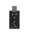 MANHATTAN 152341 Manhattan Karta dźwiękowa Hi-Speed USB 3D virtual 7.1 z regulacją głośności - nr 9