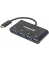 MANHATTAN 162746 Manhattan 4-Portowy hub USB-A 3.0 (4x USB-A) na SuperSpeed USB-C 3.1 Gen1 - nr 8