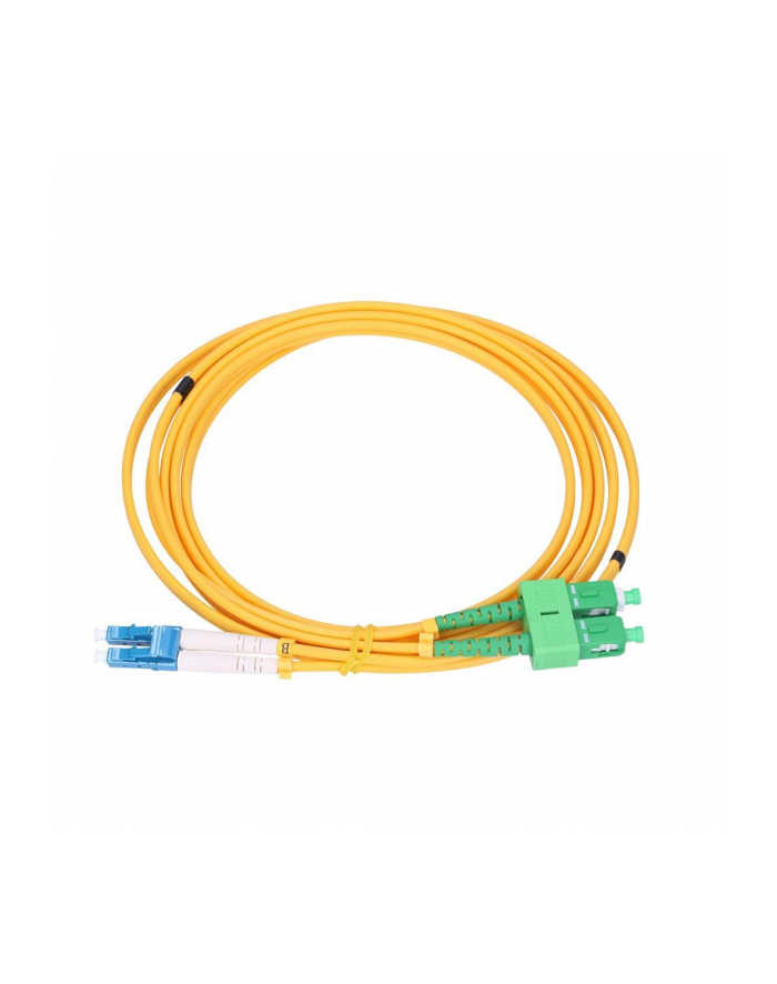 EXTRALINK ex.3876 EXTRALINK PATCHCORD SM LC/UPC-SC/APC DUP G652D PVC 3.0MM 1M główny