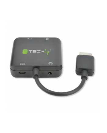 TECHLY 026500 Techly HDMI audio extractor Jack 3,5mm S/PDIF Toslink