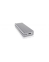 icy box ICYBOX IB-1817Ma-C31 IcyBox Obudowa Zewnętrzna na dysk M.2 NVMe SSD, USB 3.1 Type-C, Srebrna - nr 15