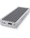icy box ICYBOX IB-1817Ma-C31 IcyBox Obudowa Zewnętrzna na dysk M.2 NVMe SSD, USB 3.1 Type-C, Srebrna - nr 27