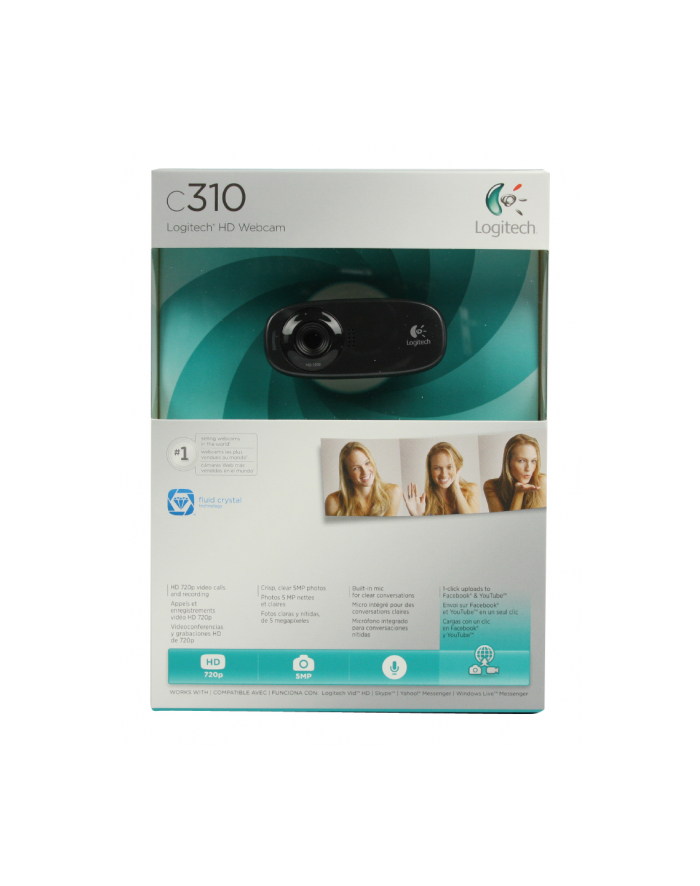 Logitech HD Webcam C310 główny