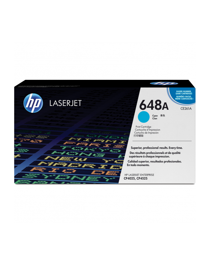 hoover HP CE261A Toner HP 648A cyan   11000str   LJ CP4025 / 4525 główny