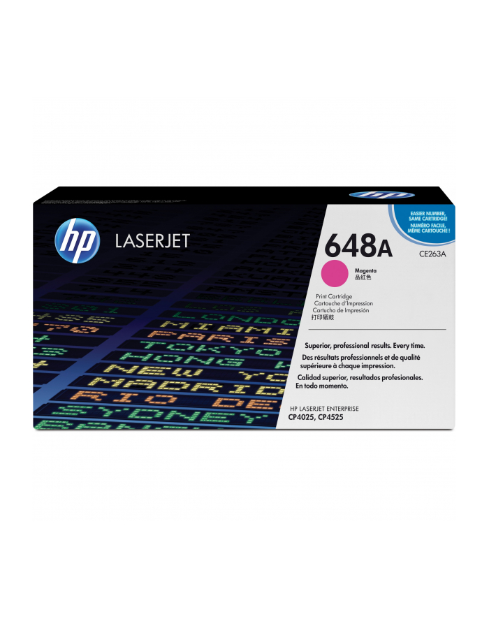 hoover HP CE263A Toner HP 648A magenta   11000str   LJ CP4025 / 4525 główny