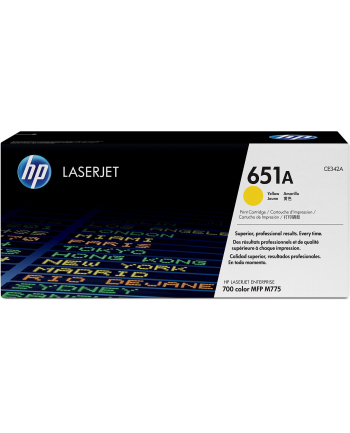 hoover HP CE342A Toner HP 651A yellow nr 2