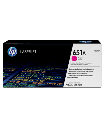 hoover HP CE343A Toner HP 651A magenta