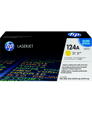 hoover HP Q6002A Toner HP 124A yellow   2000str   LaserJet2600Printerseries