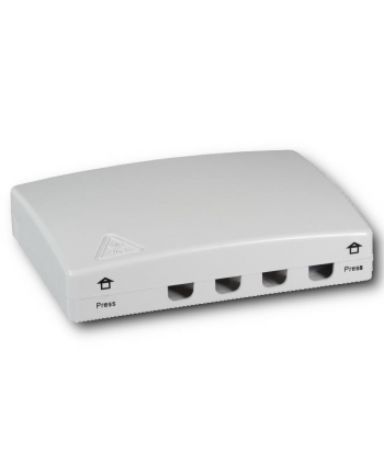 EFB Ftth-box-in-1 EFB Gniazdo klienckie FTTH wewnętrzne naścienne na 4x SC Simplex/LC Duplex IP20