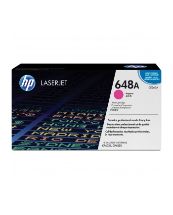 hoover HP CE263A Toner HP 648A magenta   11000str   LJ CP4025 / 4525