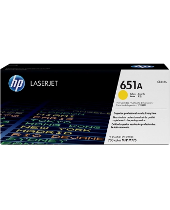 hoover HP CE342A Toner HP 651A yellow nr 2