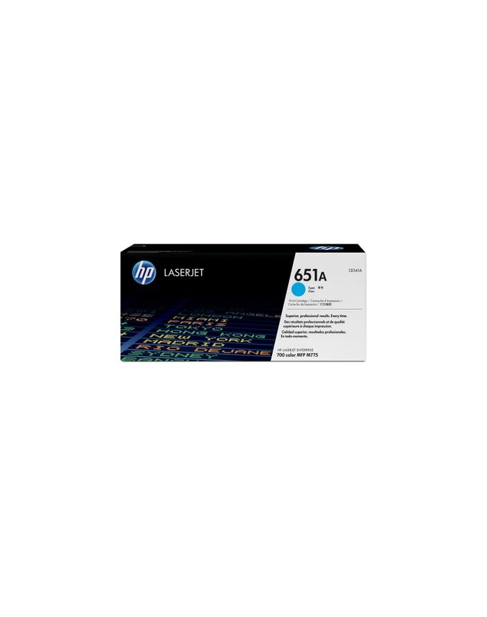 hoover HP CE341A Toner HP 651A cyan główny