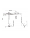 MACLEAN MC-854 Maclean MC-854 Uchwyt na dwa monitory podwójny 17-27 14kg VESA 75x75 100x100 - nr 6