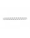 LANBERG PPKS-1224-S Lanberg keystone Patch Panel pusty z organizerem, 24 port, 19 1U, szary - nr 5