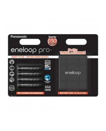 PANASONIC BK-4HCDEC4BE Panasonic Eneloop Pro R03/AAA 930mAh, 4 Szt., Blister + BOX nr 2