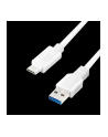 LOGILINK CU0174 LOGILINK - Kabel USB 3.2 Gen1x1, męski USB-A na męski USB-C, biały, 1m - nr 2