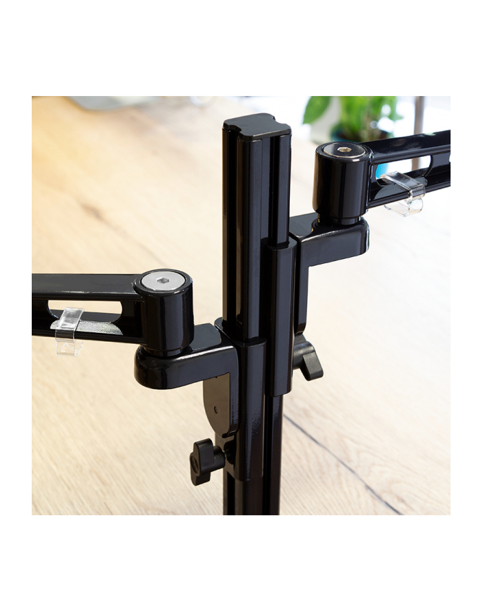 LOGILINK BP0074 LOGILINK - Uchwyt na biurko, podwójny, aluminium główny