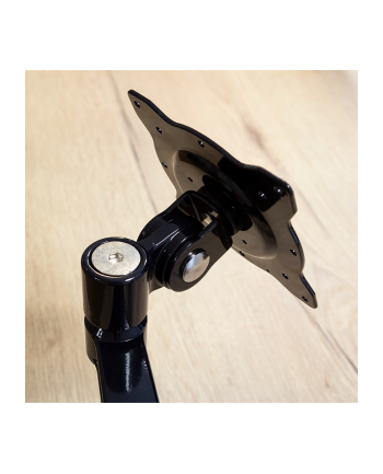 LOGILINK BP0074 LOGILINK - Uchwyt na biurko, podwójny, aluminium