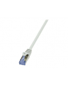 LOGILINK CQ4012S LOGILINK - Patchcord kat.6A/7, 600MHz S/FTP PIMF PrimeLine szary 0,25m - nr 3