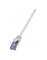 LOGILINK CQ4012S LOGILINK - Patchcord kat.6A/7, 600MHz S/FTP PIMF PrimeLine szary 0,25m - nr 6