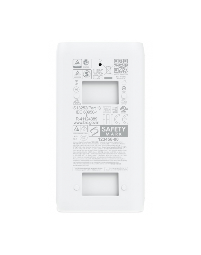 ubiquiti networks UBIQUITI U-POE-AF Ubiquiti U-POE-AF Supported PoE Injector 802.3AF główny